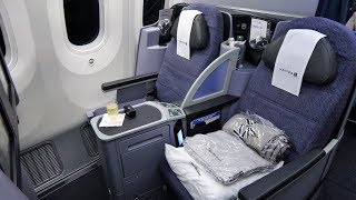 United Airlines 787 Polaris Business Class Review [upl. by Downs408]