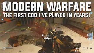 I finally cracked and started playing Call of Duty Modern Warfare [upl. by Verina]