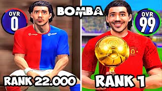 Eu Me Tornei o MELHOR Jogador do Mundo no BOMBA PATCH [upl. by Nivad]