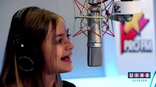 Iuliana Beregoi  Vina mea  ProFM LIVE Session [upl. by Nyleek]