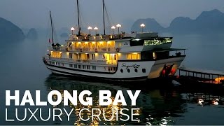 Halong Bay Luxury Cruise  Signature Cruise [upl. by Urissa]