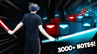 THIS BEAT SABER LEVEL IS INSANE 3000 NOTES [upl. by Arved695]