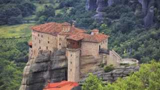 Meteora Holy Trinity  Greece  UNESCO world Heritage Site [upl. by Treboh580]