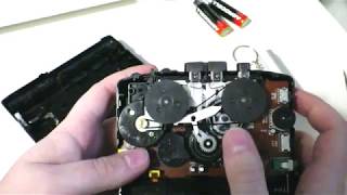 Best way to open a Sony Walkman to replace the belt [upl. by Hniv]