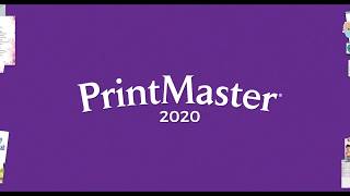 Print Master 2020 Tutorials Working With Photos Part 1 [upl. by Kano]