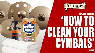 How to Clean Cymbals [upl. by Mirak]