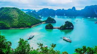 Twoday Halong Bay Cruise from Hanoi Vietnam [upl. by Kristopher]