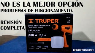 Pistola Eléctrica Para Pintar TRUPER  PIPI33E  Revisión Completa [upl. by Gambrill]