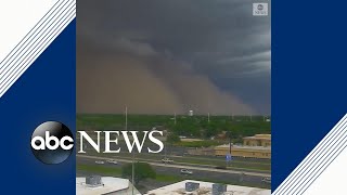 Dust storm hits Lubbock Texas [upl. by Namyw]