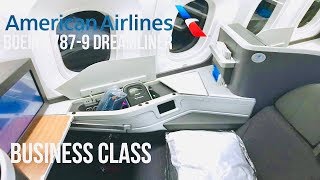 American Airlines Business Class  Boeing 7879 Dreamliner  Dallas to Seoul [upl. by Niroht]