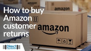 How to Buy Amazon Customer Returns Pallets Online [upl. by Marriott]