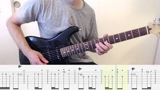 Badinerie on Electric Guitar lesson w TAB [upl. by Granthem]