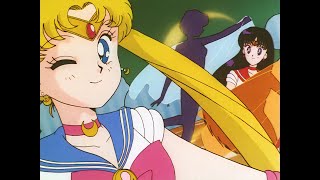 Sailor Moon Opening 1 version 2 Сreditless 1080p AI Upscale [upl. by Hujsak]