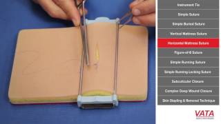 Suture Techniques Course Video [upl. by Tabshey]