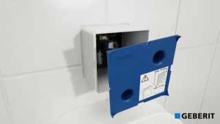 Geberit Urinal Flush Typ 50  Installation [upl. by Hetty54]