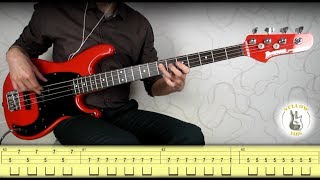 Black Sabbath  Paranoid Bass cover with tabs [upl. by Ikin579]