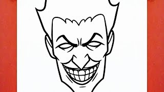 HOW TO DRAW THE JOKER [upl. by Chrysa]