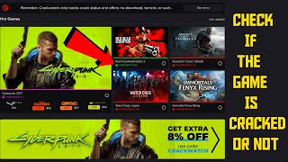 How To Check If Any Game Is Cracked Or Not  PC Games [upl. by Notsae938]