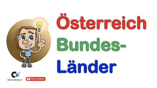 Österreich 9 Bundesländer im Überblick [upl. by Eddana]