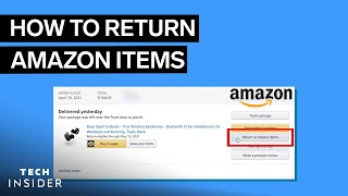 How To Return Amazon Items [upl. by Aieka651]