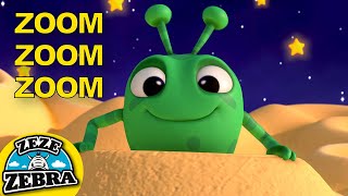 Zoom Zoom Zoom we’re going to the moon nursery rhyme  Top English Nursery Rhymes Playlist for kids [upl. by Sholom]