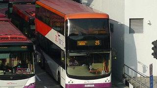 SBS Transit Bus Service 25 SBS7444H Full Trip [upl. by Dnartreb103]