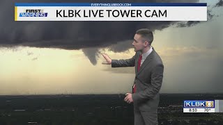 KLBK Lubbock Tornado Coverage May 17th 2021 [upl. by Medovich]