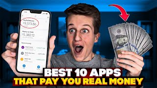 BEST 10 APPS THAT PAY YOU REAL MONEY [upl. by Arikahs]