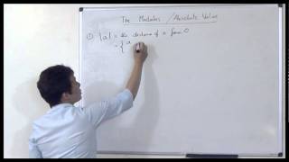 Modulus  Absolute Value  The Maths Faculty [upl. by Ennaer790]