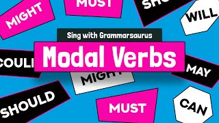 Sing with Grammarsaurus  Modal Verbs [upl. by Lentha]