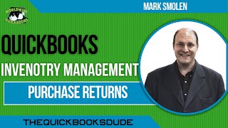 QuickBooks Inventory Purchase Returns And Vendor Refunds [upl. by Slifka578]