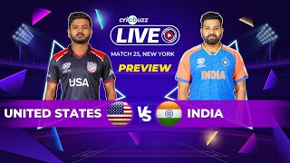 T20 World Cup  USA vs India Preview [upl. by Codel182]