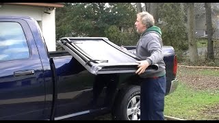 Installing a Tonneau Cover Ram 1500 Pick Up Truck Bed [upl. by Eldwin]