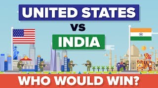 United States USA vs India 2017  Who Would Win  Army  Military Comparison [upl. by Ahseenak441]