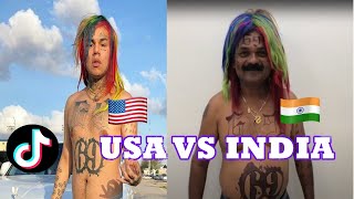 USA VS INDIA TIKTOK MEME COMPILATION  The Box Indian Remix [upl. by Attenal]