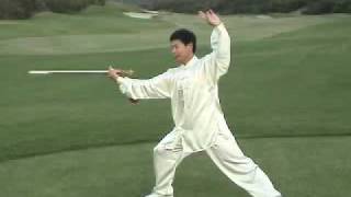 Tai Chi Sword Form 32 Yang Taiji Jian [upl. by Spencer]