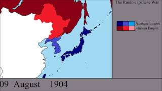 The Russo  Japanese War Every Day [upl. by Aiciles]