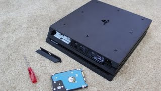 Tutorial How to Change PS4 Pro Hard Drive and Install System Software [upl. by Neil705]