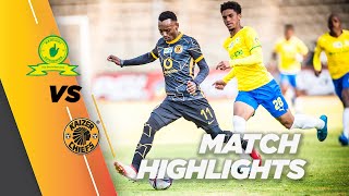 Highlights  Mamelodi Sundowns vs Kaizer Chiefs  MTN8 Quarter Final [upl. by Annahsal]