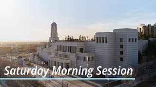 Saturday Morning Session  April 2021 General Conference [upl. by Nahsyar]