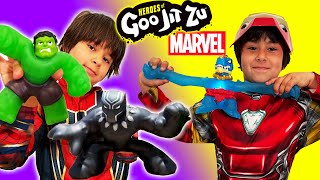 DANI y EVAN y los GOO JIT ZU de MARVEL y DINOSAURIOS [upl. by Major]