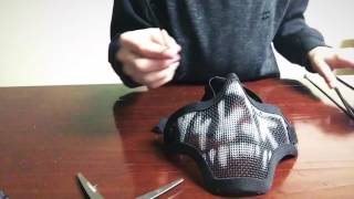 How To Connect Your Airsoft Face Setup Helmet Goggles Mesh mask [upl. by Ulrike]