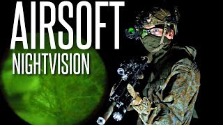 SCARING AIRSOFTERS WITH NIGHTVISION GOGGLES  Airsoft Night Ops Ep 3 [upl. by Atteuqal397]