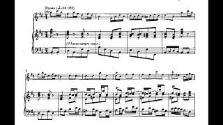 Bach  Badinerie piano accompaniment [upl. by Kathlene]