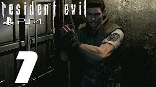 Resident Evil HD Remaster PS4  Chris Walkthrough Part 1  Enter The Survival Horror [upl. by Sprage]