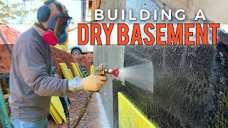 Building A Dry Basement  Waterproofing and More [upl. by Nnaj]