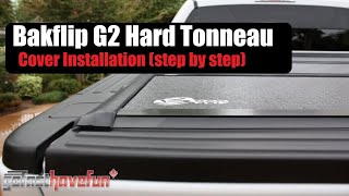 BAKFlip G2 Hard Tonneau Cover Installation Dodge Ram  AnthonyJ350 [upl. by Enomar]