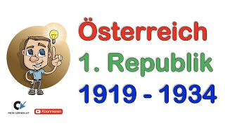 Österreich 1 Republik 1919  1934 [upl. by Dnalor]