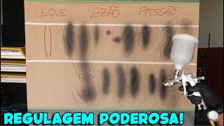 REGULAGEM PODEROSA O QUE NÃO TE ENSINARAM SOBRE PISTOLA DE PINTURA [upl. by Donica]