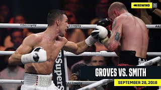 FULL FIGHT  George Groves vs Callum Smith DAZN REWIND [upl. by Nauqyt750]